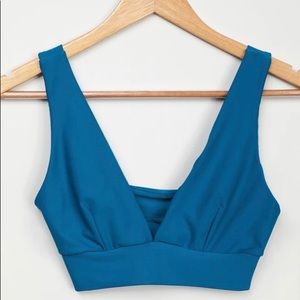 NEW! Lulu’s Daniella Teal Blue Bikini Top